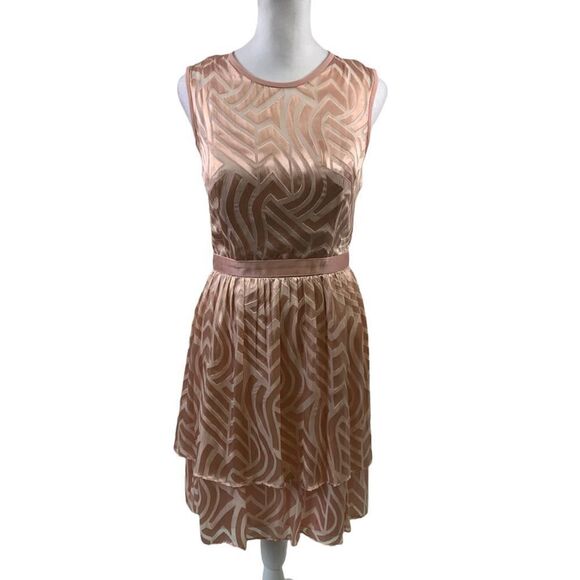 Shoshanna Silk Blend Pink Mini Dress Size 0 - Picture 1 of 14